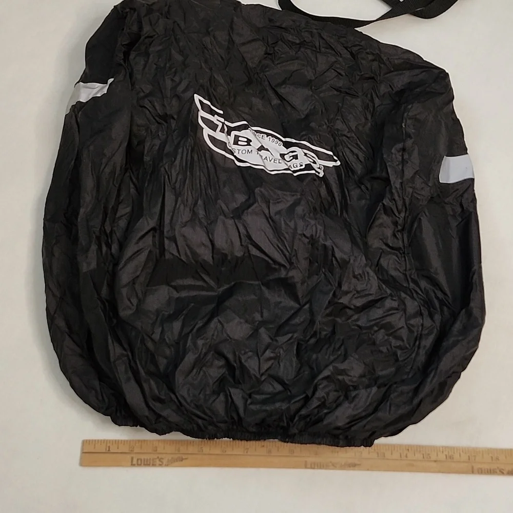 T-Bags Custom Black Convertible Travel Bag Set